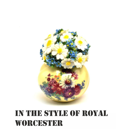 in the style of Royal Worcester