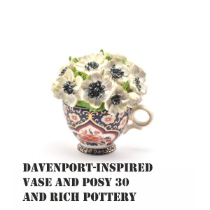 Davenport-inspired Vase and Posy and rich pottery heritage