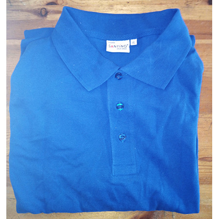 Poloshirt Santino L royal blue maat X/L