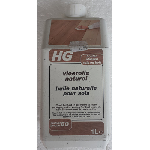 HG vloerolie naturel 1 liter