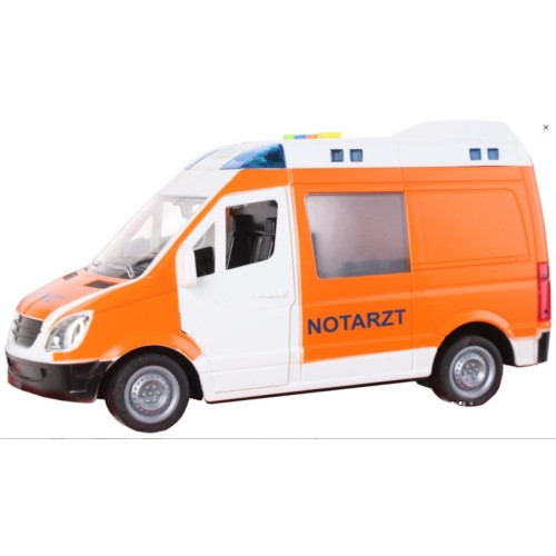 Speelgoed ambulance met licht en geluid  inc batt 6 stuks