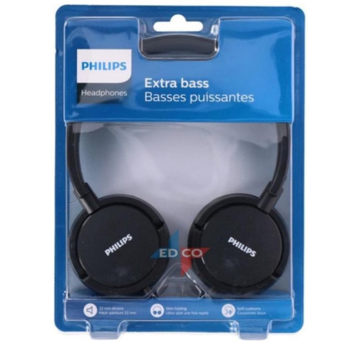 Philips SHL5030BK/00 headphones/headset Hoofdtelefoons oorhaak Zwart 2 stuks vk 43