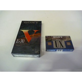 Videoband en cassette bandje