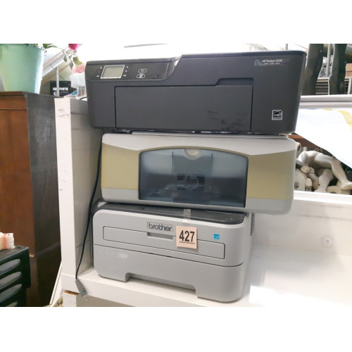 Printers, 3 stuks, werking onbekend