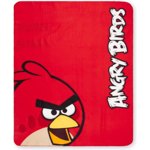 Fleece deken Angry Birds 1 stuks 