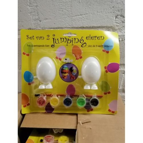 Jumping egg schilderen 4 sets Mag 2