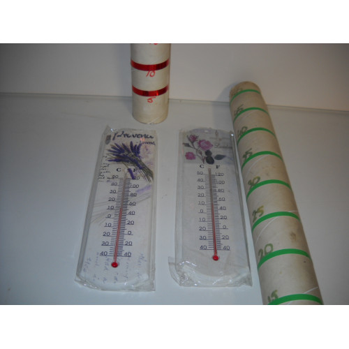 2 thermometers
