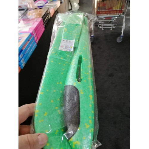 Speelgoed piepschuim vliegtuig met licht Groen
