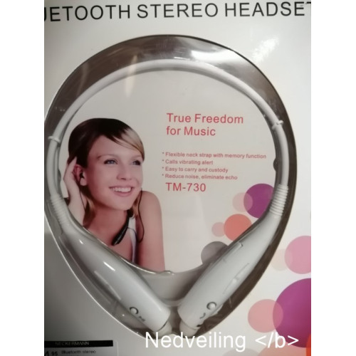 Bluetooth stereo Head set  TM-730   1x wit