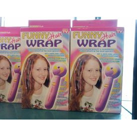 Funny hair wrap machines 2 stuks