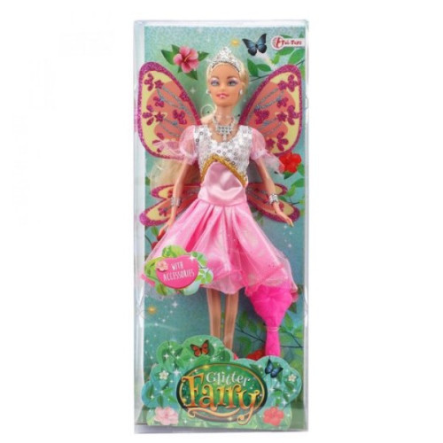 Toi-toys Tienerpop Glitter Fairy Roze  1x