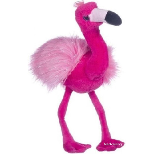 Pluche Flamingo Camilla 2 28cm  1x 