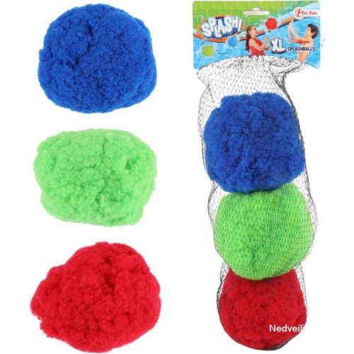 Toi-toys Splashballen Xl 15 Cm Junior Blauw/groen/rood 3 Stuks