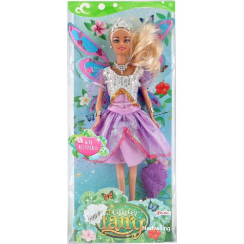 Toi-toys Tienerpop Glitter Fairy Paars 1st
