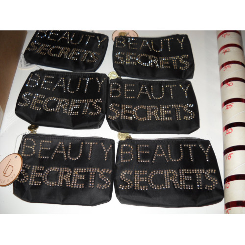 Beauty secrets toilettasjes 6 stuks
