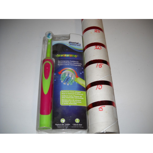 Elektrische tandenborstel, oplaadbaar en met timer