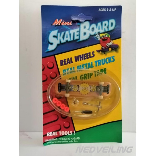 Mini finger skate board op kaart 6 stuks