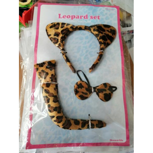 Leopard setje 1 stuks