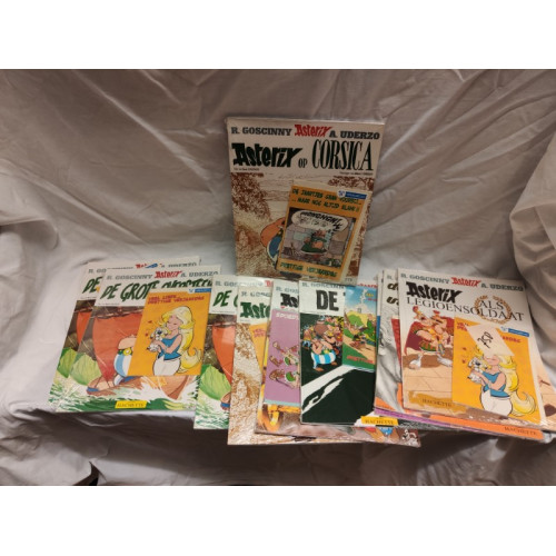 10st. Stripboek Asterix en Obelix, diverse assorti