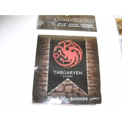 Games of Thrones grote banner, targaryen, 76x127 cm