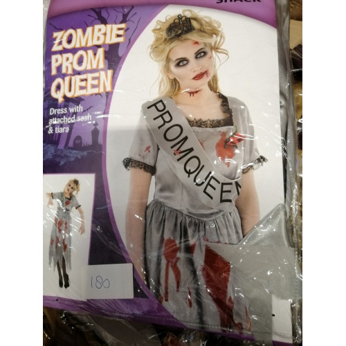 Zombie prom queen maat XL