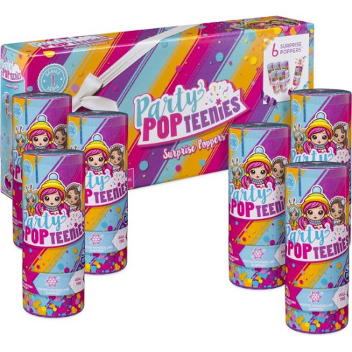 Party PopTeenies 6 Pack Party Poppers 1 set Mag 4