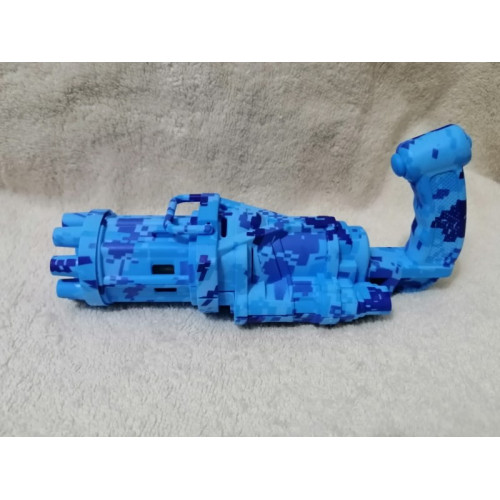 Bubble machine GUN de rage van 2021 1x blauw