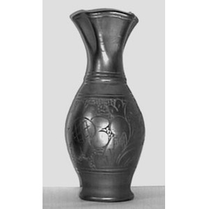 4 Marginea aardewerk vazen No. 336-340-344 en 353 Vaas met sterhals