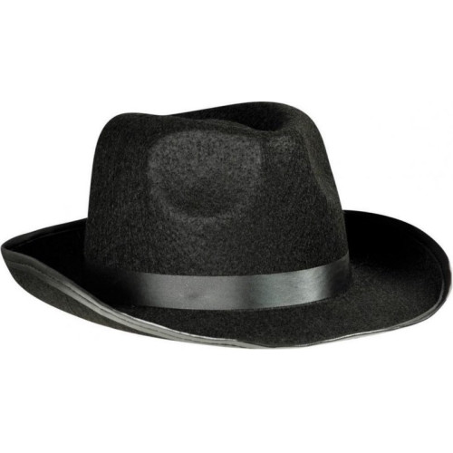 Cowboy hoed zwart  1 stuks