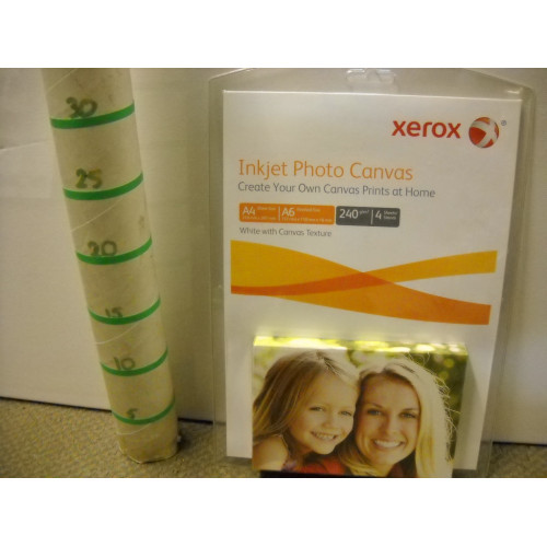 Xerox canvas print sets, 3 stuks, voor eigen foto's en bv tekeningen