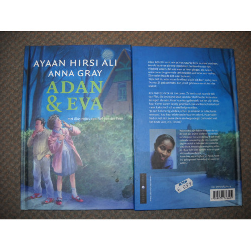 Hardcover boek, Adan en Eva