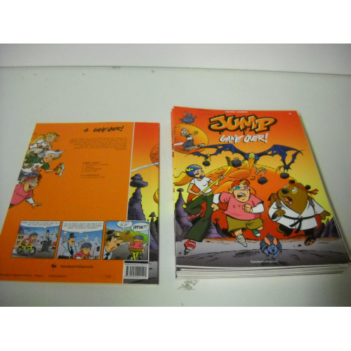 Populair stripboek(10X) twv 8,95 pst, Jump game over