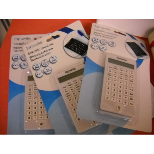 Top school calculators, 5 stuks
