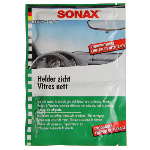 3x Sonax helder zicht doekjes