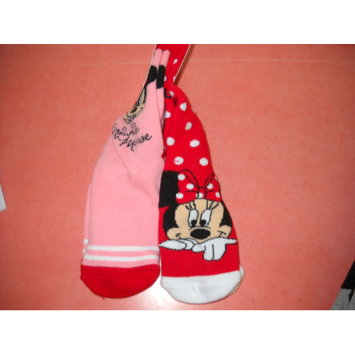 Mouse sokken, 2 paar met antislip onderkant maat 31/34, meisjes