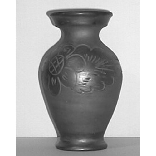 5 Marginea aardewerk vazen No. 2334-2338-2340-2342 en 2352 Borstvaas met traanhals