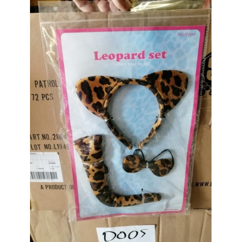 Leopard setje 1 set