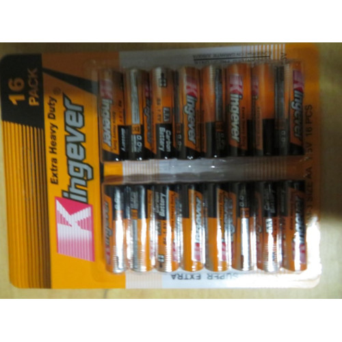 16 pack AA batterijen