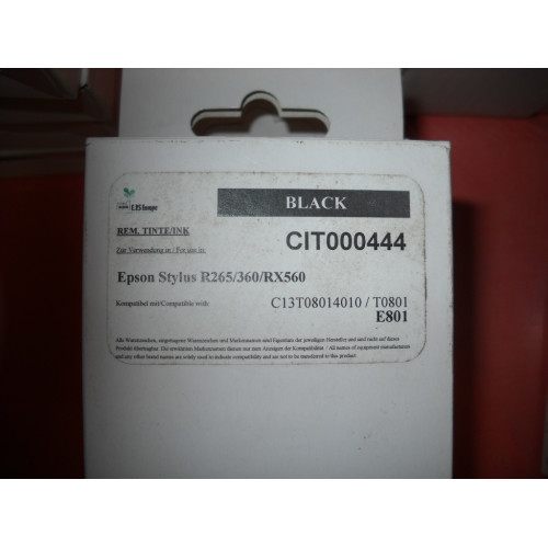 Cartridges Epson stylus R265/360/RX560 black cit 000444, 4 stuks