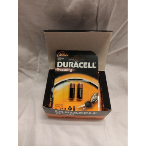 Doosje blisters Duracell 12V batterijen A23/K23A MN21/23 