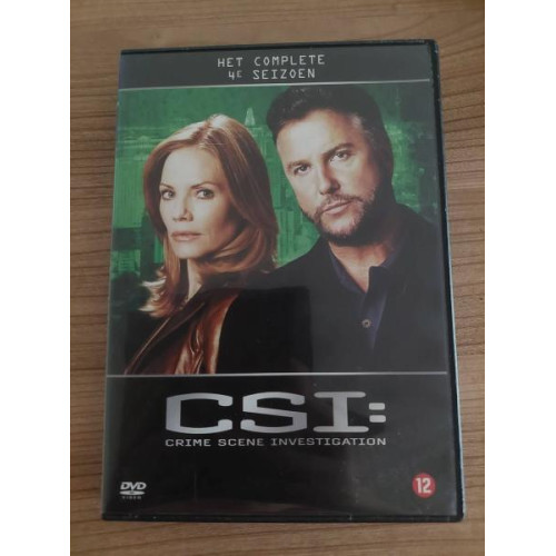1 x Dvd CSI het complete 4e seizoen 6 dvd's.