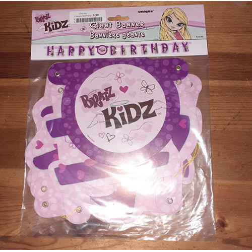 10x Bratz Kids Happy Birthday slinger