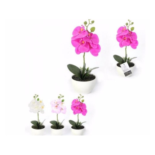 Kunstplant - Orchidee - 3 stuks