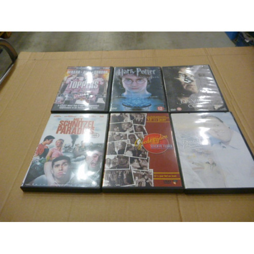 DVD's 6 stuks