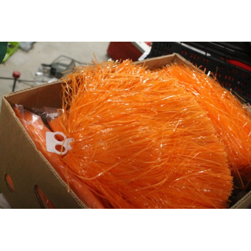 Partij pompoen Oranje met vingergreep ruim 25 stuks