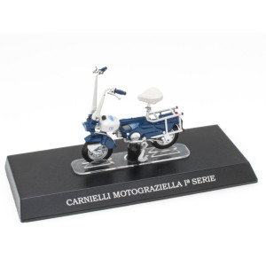 AHMSM052  Scooterss Collection-Carnielli Motograziella 1e Serie -  Leo Models, schaal 1:18, voor verzamelaars,                  