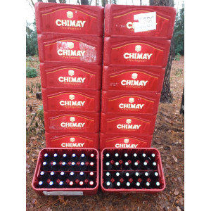 1 pallet mix Chimay Rood, Tripel & Dorée,40 kratten,960 flesjes 33cl