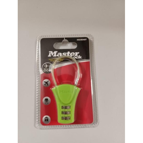 Master lock groen 1x