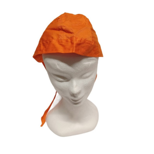 Partij Oranje hoofd doek met flap  NR: 621003 RUIM 150 x Pal 1