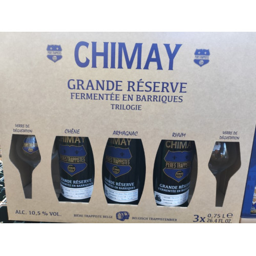 Chimay Grande Réserve Trilogie & Geschenkverpakking